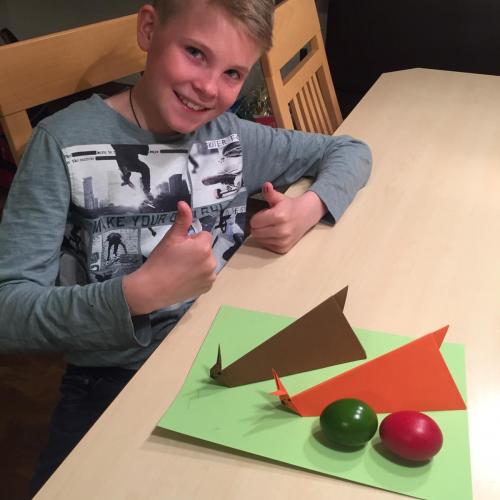 1am/2a Osterhasen basteln