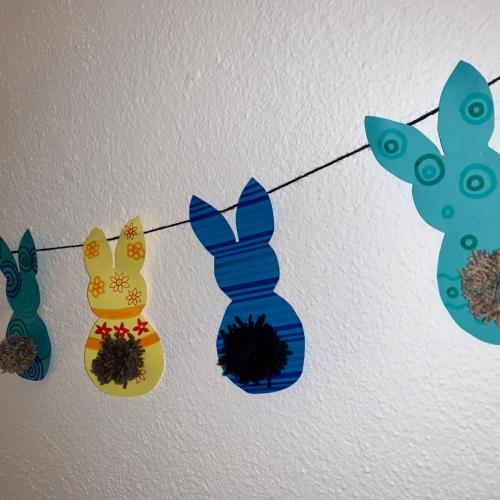 1am/2a Osterhasen basteln