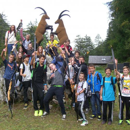 Bogenparcours in Pfunds