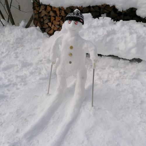 Skulpturen im Schnee 1s