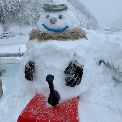 Skulpturen im Schnee 1s