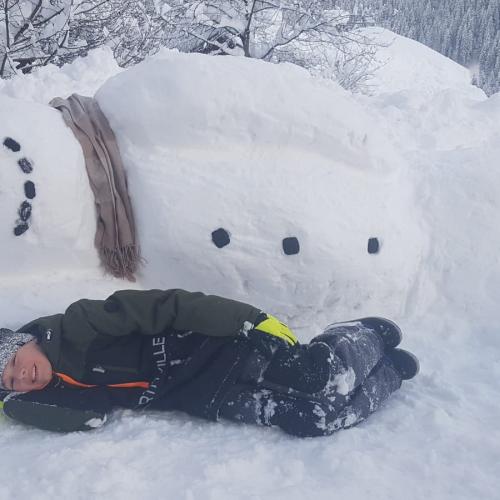 Skulpturen im Schnee 1s