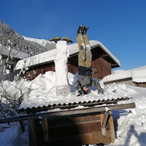 Skulpturen im Schnee 1s