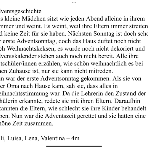 Weihnachtliche Texte