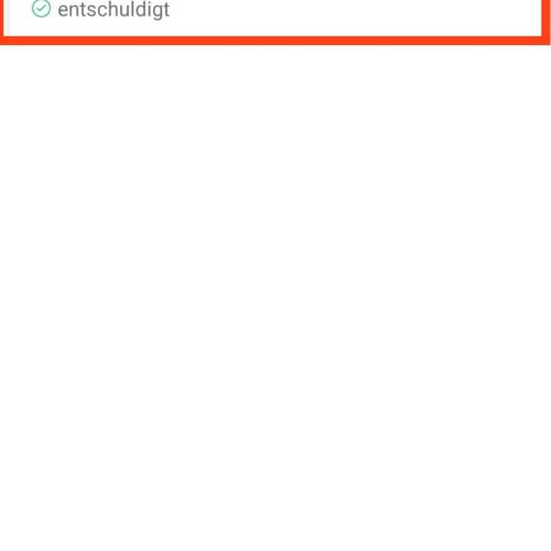 Untis Krankmeldung