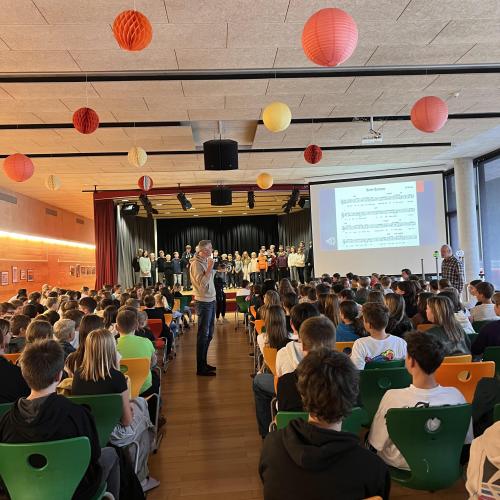 Schülerversammlung 19.10.23