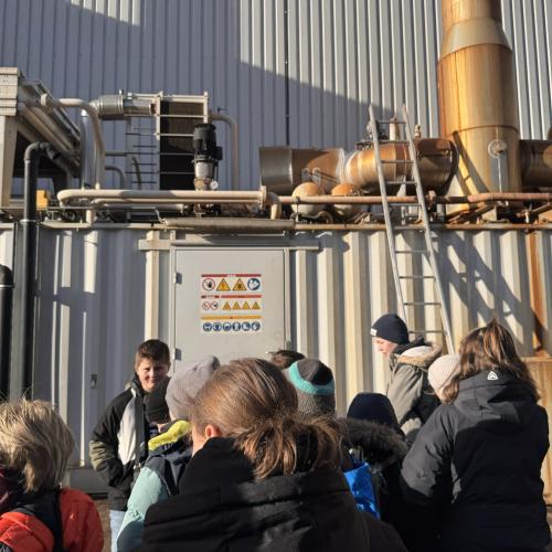 Ausflug zur Biogasanlage nach Roppen