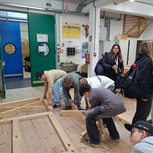 Genialer Holztag 2025 – 3A und 4A mittendrin