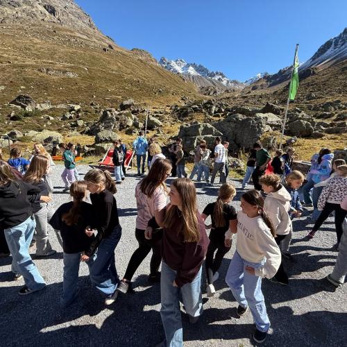Probentage der Musikklassen auf der Jamtalhütte