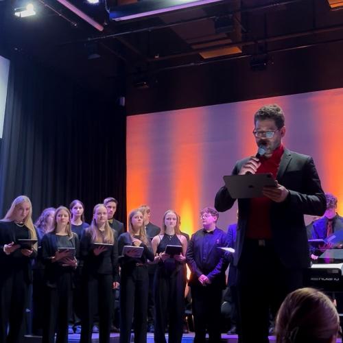 Schulchor der MMS Paznaun bei „Stimmig Vol. 1“