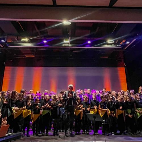 Schulchor der MMS Paznaun bei „Stimmig Vol. 1“