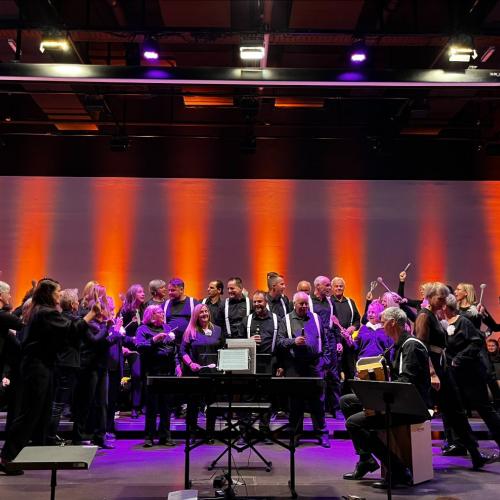 Schulchor der MMS Paznaun bei „Stimmig Vol. 1“