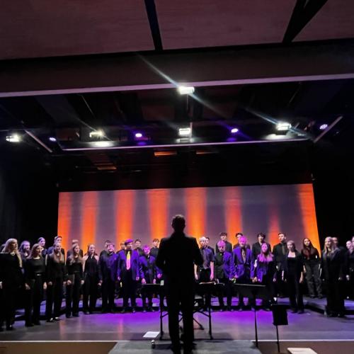 Schulchor der MMS Paznaun bei „Stimmig Vol. 1“