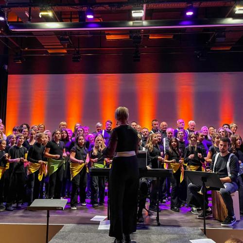 Schulchor der MMS Paznaun bei „Stimmig Vol. 1“