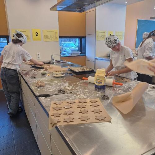 In der Weihnachtsbäckerei