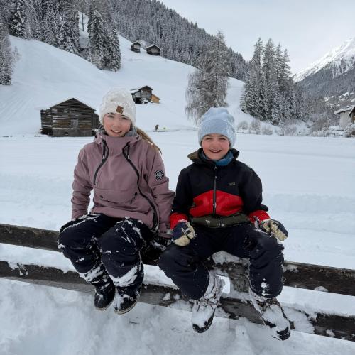 Zwischen Schneeballschlacht und Schneemann-Challenge...