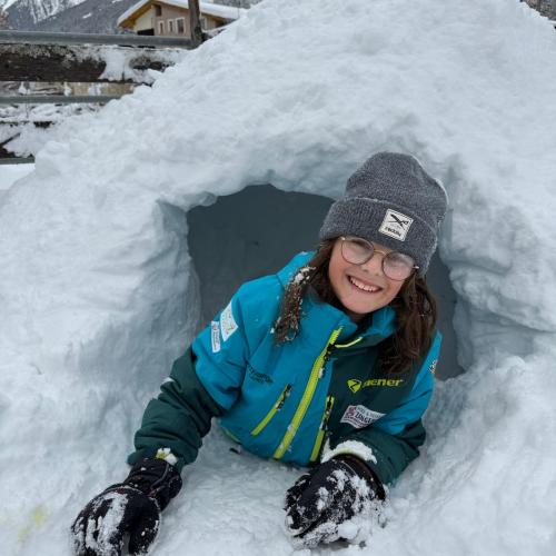 Zwischen Schneeballschlacht und Schneemann-Challenge...