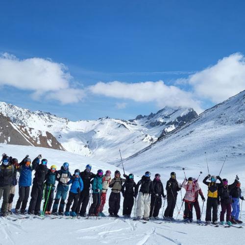 Skitag der 4S bei traumhaften Bedingungen