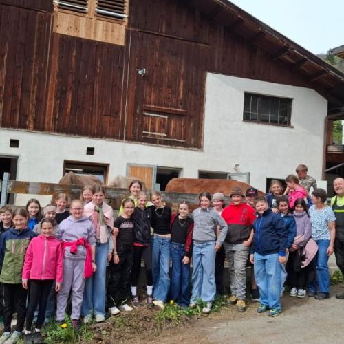 Zu Besuch am Bauernhof