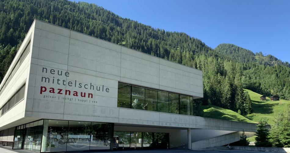Gebäude NMS Paznaun