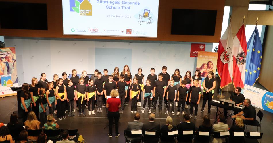 Gütesiegelverleihung „Gesunde Schule“