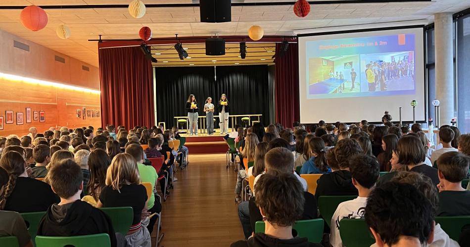 Schülerversammlung 19.10.23