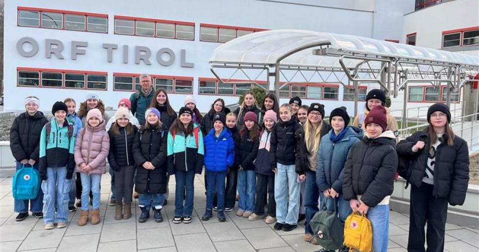 Große Ehre für den Schulchor der Musikmittelschule Paznaun