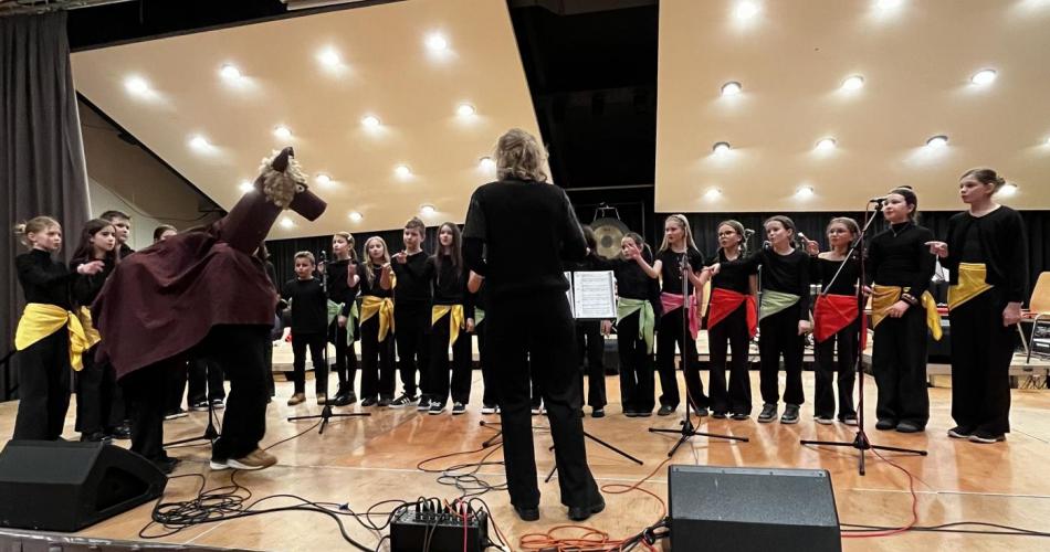 Musikklassen begeistern bei der Paznauner Klangwolke 2026 in Galtür