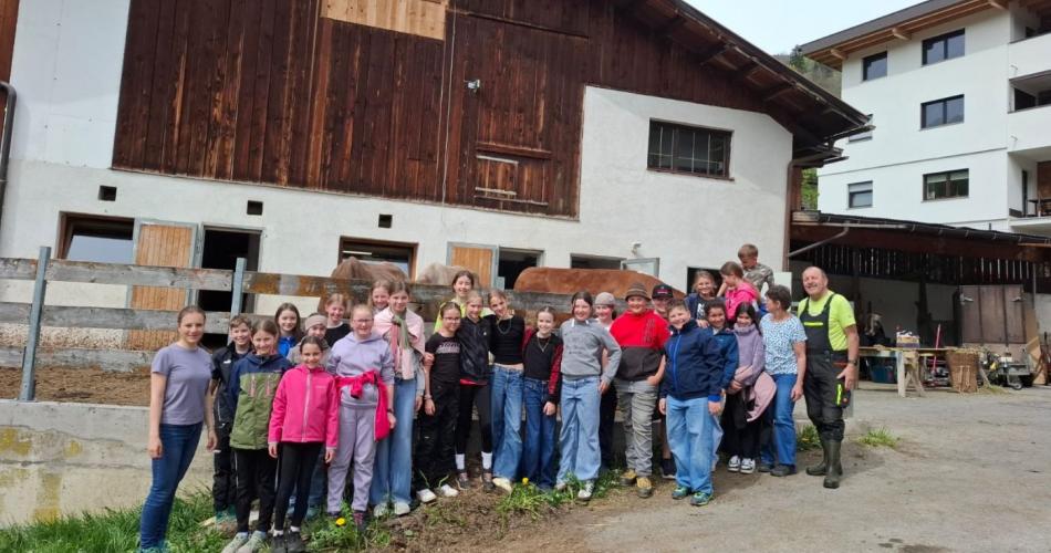Zu Besuch am Bauernhof