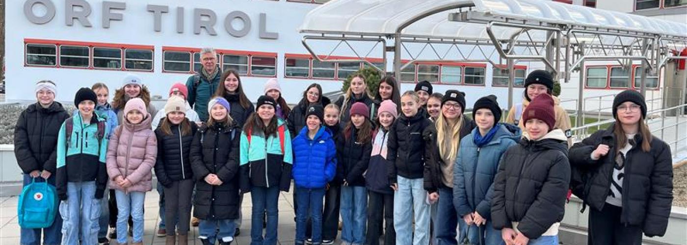 Große Ehre für den Schulchor der Musikmittelschule Paznaun