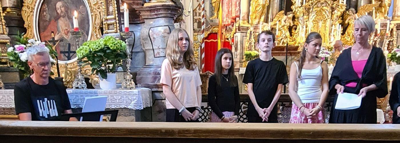 Musikalischer Schuljahresabschluss in der Pfarrkirche Ischgl